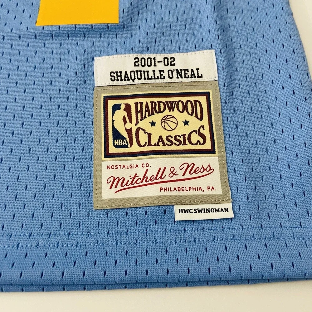 Shaquille O'Neal Mitchell & Ness Lakers And MPLS 2001-02 Jersey Men's Small New - Picture 7 of 7